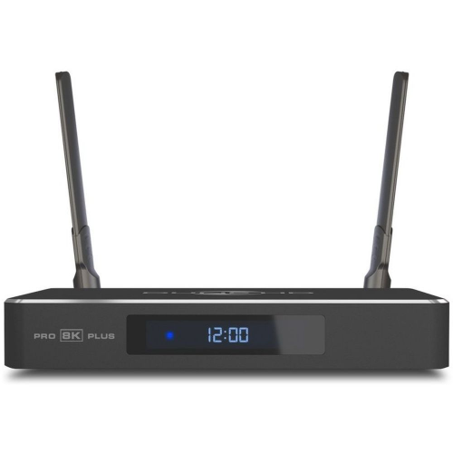 Медиаплеер/ Mediaplayer Dune HD Pro 8K Plus: 8K/60 Hz/Dolby Vision/HDR10+/HDR, CPU Amlogic S9284-K/J, RAM 8 Gb, Flash 64 Gb, 1xUSB3.0, 1xUSB2.0, LAN 1000Mb/s, WiFi 802.11ax, BT 5.2, HDMI 2.1a, S/PDIF, Audio Out miniJack, BT+Voice Remote Control, Android 1