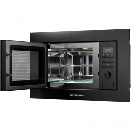Встраиваемая микроволновая печь Kuppersberg HMW 621 B, 20 л, 800 Вт, гриль, 8 программ, черная