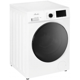 Стиральная машина MONSHER MWDM 665 Blanc, 10.5 кг, 13 программ, инверторный двигатель, 1400 об/мин, белая.