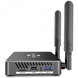 Медиаплеер/ Mediaplayer Dune HD Pro 8K Plus: 8K/60 Hz/Dolby Vision/HDR10+/HDR, CPU Amlogic S9284-K/J, RAM 8 Gb, Flash 64 Gb, 1xUSB3.0, 1xUSB2.0, LAN 1000Mb/s, WiFi 802.11ax, BT 5.2, HDMI 2.1a, S/PDIF, Audio Out miniJack, BT+Voice Remote Control, Android 1