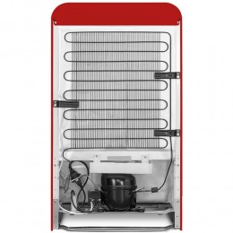 Холодильник SMEG/ Холодильник SMEG, ВхШхГ 970х545х659 мм, отдельностоящий, стиль 50-х, однокамерный, внутренняя морозильная камера, объем 122 л, стандартный компрессор, энергоэффективность D, цвет красный