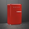 Холодильник SMEG/ Холодильник SMEG, ВхШхГ 970х545х659 мм, отдельностоящий, стиль 50-х, однокамерный, внутренняя морозильная камера, объем 122 л, стандартный компрессор, энергоэффективность D, цвет красный