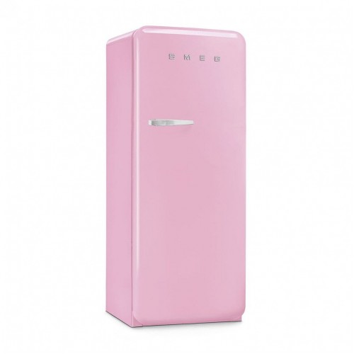Холодильник SMEG/ Холодильник SMEG, ВхШхГ 1530х601х728 мм, отдельностоящий, стиль 50-х, однокамерный, внутренняя морозильная камера, объем 270 л (244 + 26), LED освещение, инверторный компрессор, энергоэффективность С, цвет розовый