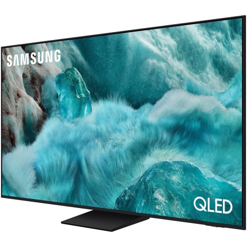 Телевизор ЖК 65'' Samsung/ 65", QLED, Ultra HD, Tizen Smart TV, HDR10+, Wi-Fi, Voice, DVB-T2/C/S2, Bluetooth, CI+(1.4), 20W, OTS Lite, 3HDMI, 2USB, Black 2025