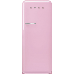Холодильник SMEG/ Холодильник SMEG, ВхШхГ 1530х601х728 мм, отдельностоящий, стиль 50-х, однокамерный, внутренняя морозильная камера, объем 270 л (244 + 26), LED освещение, инверторный компрессор, энергоэффективность С, цвет розовый