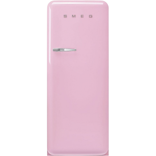 Холодильник SMEG/ Холодильник SMEG, ВхШхГ 1530х601х728 мм, отдельностоящий, стиль 50-х, однокамерный, внутренняя морозильная камера, объем 270 л (244 + 26), LED освещение, инверторный компрессор, энергоэффективность С, цвет розовый