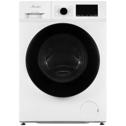 Стиральная машина MONSHER MWDM 665 Blanc, 10.5 кг, 13 программ, инверторный двигатель, 1400 об/мин, белая.
