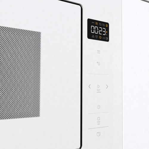 Встраиваемая микроволновая печь GORENJE, 25 л, белая, с электронным управлением и открыванием дверцы влево - идеальное решение для вашей кухни