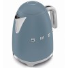 Чайник SMEG 1.7 л, 2400 Вт, нержавеющая сталь, синий шторм - стиль 50-х
