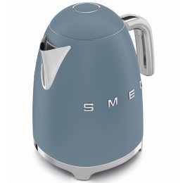 Чайник SMEG klf03sbmeu, 1.7 л, 2400 Вт, нержавеющая сталь, стиль 50-х, синий шторм