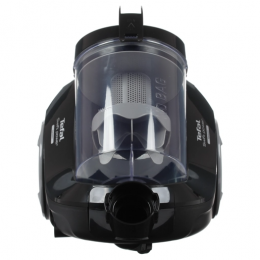 Безмешковый пылесос Tefal/ Безмешковый пылесос Tefal, мощность 750 Вт, сухая уборка, объем контейнера 1.2 л, механическое управление, индикатор максимального уровня пыли, 4 насадки, уровень шума 77 дБ, цвет черный