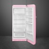 Холодильник SMEG/ Холодильник SMEG, ВхШхГ 1530х601х728 мм, отдельностоящий, стиль 50-х, однокамерный, внутренняя морозильная камера, объем 270 л (244 + 26), LED освещение, инверторный компрессор, энергоэффективность С, цвет розовый
