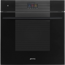 Встраиваемый духовой шкаф SMEG SOP6104S2PB3, 60 см, пар, пиролитическая очистка, 19 режимов, дисплей VivoScreen