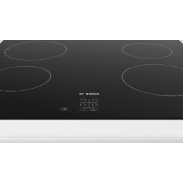 Bosch PUG61RAA5E, индукционная варочная панель 60см, черная, стеклокерамика, 4 зоны, TouchSelect, PowerBoost.