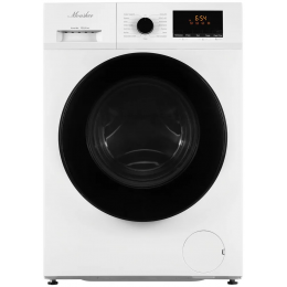 Стиральная машина MONSHER MWDM 665 Blanc, 10.5 кг, 13 программ, инверторный двигатель, 1400 об/мин, белая.