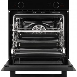 Встраиваемый духовой шкаф Kuppersberg HT 612 Black, 72 л, 12 режимов, А+, гидролизная очистка.
