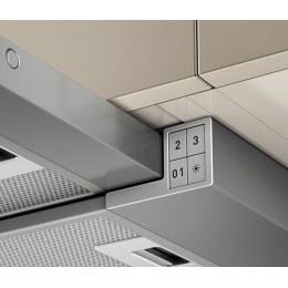 Вытяжка Elica Elite 14 Lux GRVT A 60, 60 см, 650 куб. м/ч, рециркуляция/отвод, кнопочное управление, серо-черная.