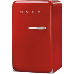 Холодильник SMEG/ Холодильник SMEG, ВхШхГ 970х545х659 мм, отдельностоящий, стиль 50-х, однокамерный, внутренняя морозильная камера, объем 122 л, стандартный компрессор, энергоэффективность D, цвет красный