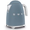 Чайник SMEG 1.7 л, 2400 Вт, нержавеющая сталь, синий шторм - стиль 50-х