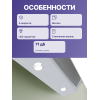 Наклонная вытяжка для настенного монтажа 60 см, 700 м³/ч, белая с сенсорным управлением