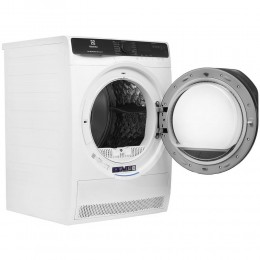 Сушильная машина Electrolux EW7D595UCE, 9 кг, тепловой насос, 12 программ, глубина 63.8 см, белый цвет.
