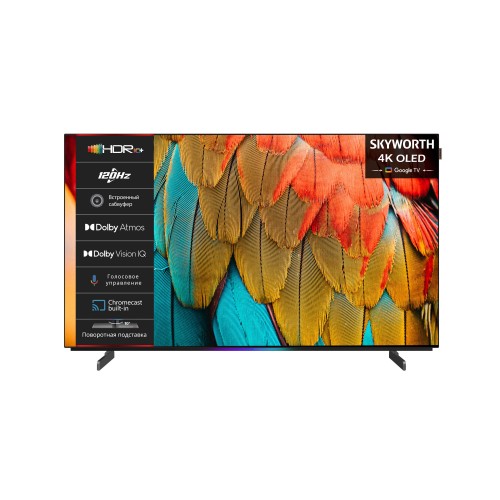 65'' OLED Ultra HD Телевизор с Google TV, 120Hz, Dolby Atmos и Bluetooth – Идеальный выбор для вашего дома!