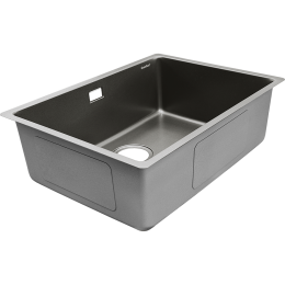 METAL 5944 titan 1 чаша 550*400*205, общий размер: 590*440*200, монтаж: универсальный, материал: нержавеющая сталь AISI 304, цвет: титан