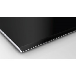 Индукционная, Home Connect Serie 8, cтеклокерамика, черная, ширина 60см, 4 индукционных зоны нагрева, FlexInduction, сенсорное управление DirectSelect, функции HomeConnect, таймер, индикация остаточного тепла, блокировка от детей