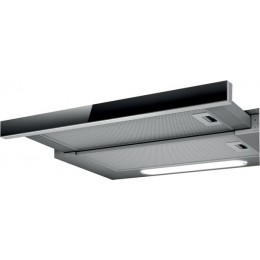 Вытяжка Elica Elite 14 Lux GRVT A 60, 60 см, 650 куб. м/ч, рециркуляция/отвод, кнопочное управление, серо-черная.