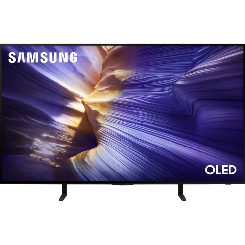 Телевизор 48'' Samsung/ 48", OLED, Ultra HD, Tizen Smart TV, 120 Hz (Up to 144Hz), HDR10+, Wi-Fi, Voice, DVB-T2/C/S2, Bluetooth, CI+(1.4), FreeSync PremiumPRO, 2.1Ch 40W, OTS Lite, 4HDMI, 2USB, Graphite Black 2025