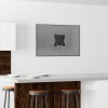 Кронштейн ONKRON 17-43 дюймов, фиксированный, черный, макс 200x200 мм, от стены 16 мм, макс вес 35 кг