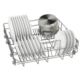 Посудомоечная машина BOSCH SMV25EX02E, 13 компл., 48 дБ, SilencePlus, VarioDrawer, 5 программ, сушка с теплообменником.