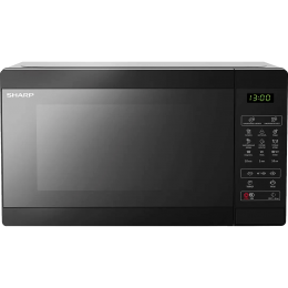 Микроволновая печь Sharp R6800RK / 20 л, 800 Вт, гриль, сенсорный дисплей, черный цвет