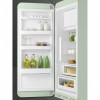 Холодильник SMEG 50-х годов, однокамерный с морозильной камерой, 270 л, пастельный зеленый, инверторный компрессор, LED освещение