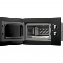 Встраиваемая микроволновая печь MONSHER MMH 1015 Noir, 15 л, 600 Вт, 5 уровней, размораживание, черный