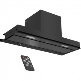 Вытяжка Franke 305.0738.601/ Best, Вытяжка EVO 90 BK, Встраиваемая вытяжка, воздухопроизводительность 1000 м3/ч, периметральное всасывание, сенсорное управление, пульт ДУ в комплекте, таймер остаточного хода, низковольтная панель - позволяет установить вы