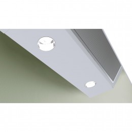 Наклонная вытяжка Bosch DWK66PJ20T, 700 м³/ч, 60 см, белая, touch control