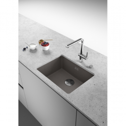 Крышка для слива Franke 125.0731.690, Fragranite, грифельный серый, стильная и прочная.