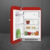 Холодильник SMEG/ Холодильник SMEG, ВхШхГ 970х545х659 мм, отдельностоящий, стиль 50-х, однокамерный, внутренняя морозильная камера, объем 122 л, стандартный компрессор, энергоэффективность D, цвет красный