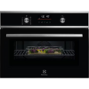 Встраиваемый духовой шкаф Electrolux с СВЧ 45 см | Компактный, 43 л, 14 режимов, нержавеющая сталь