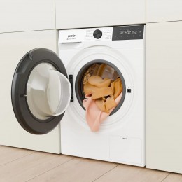 Стиральная машина Gorenje/ Стиральная машина Gorenje, отдельностоящая, ВхШхГ 85х60х54 см, цифровой дисплей, поворотное/сенсорное управление, загрузка 8 кг, 1400 об/мин, 15 программ, инверторный мотор, пар, Wi-Fi, цвет белый