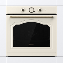 Духовой шкаф Gorenje BOS67372CLI, 77 л, механическое управление, 3 стекла, динамическое охлаждение, макс. 300 °C.