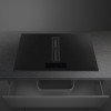 Варочная поверхность Smeg с встроенной вытяжкой, 83 см, индукция, 4 зоны нагрева, слайдерное управление