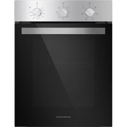 Шкаф духовой электрический MAUNFELD EOEC516S/ 448х546х595 мм, Независимый тип установки, класс энергопотребления А, 7 основных режимов, механическое управление, двойное стекло дверцы, металлическая ручка дверцы, холодный фронт, объем 51 л, конвекция, грил