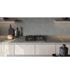 Встраиваемая газовая панель ASKO 476653 - 4 конфорки, Super Vario Wok, нержавеющая сталь, механическое управление