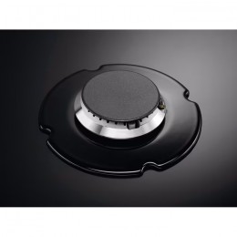 Газовая варочная поверхность Electrolux KGG6407K - стекло, 7650 Вт, газ-контроль, чугунные решётки, 58x51 см