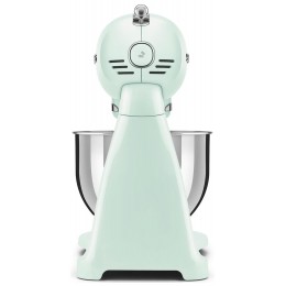 Миксер Smeg SMF03PGEU, пастельный зеленый, нерж. чаша, венчик и лопатка в комплекте
