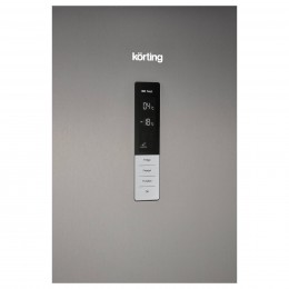 Холодильник Korting KNFC 61869 X, Full No Frost, 223 л, 94 л, нержавеющая сталь