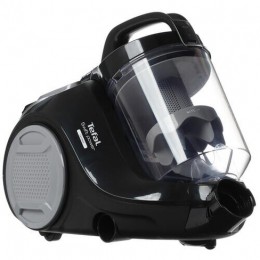 Безмешковый пылесос Tefal/ Безмешковый пылесос Tefal, мощность 750 Вт, сухая уборка, объем контейнера 1.2 л, механическое управление, индикатор максимального уровня пыли, 4 насадки, уровень шума 77 дБ, цвет черный
