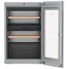 Винные шкафы LIEBHERR/ Винный шкаф LIEBHERR, высота ниши 88см, ВхШхГ 906х595х572 мм, TipOpen, черный цвет периметра стеклопакета